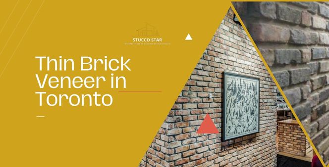 Thin Brick Veneer in Toronto